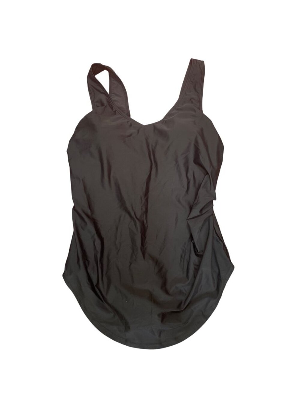 Shapermint Empetua Complete Smoothing One Piece Swimsuit Black Sz 2XL 81003